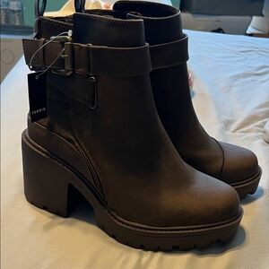 Torrid Dark Brown Heeled Boots